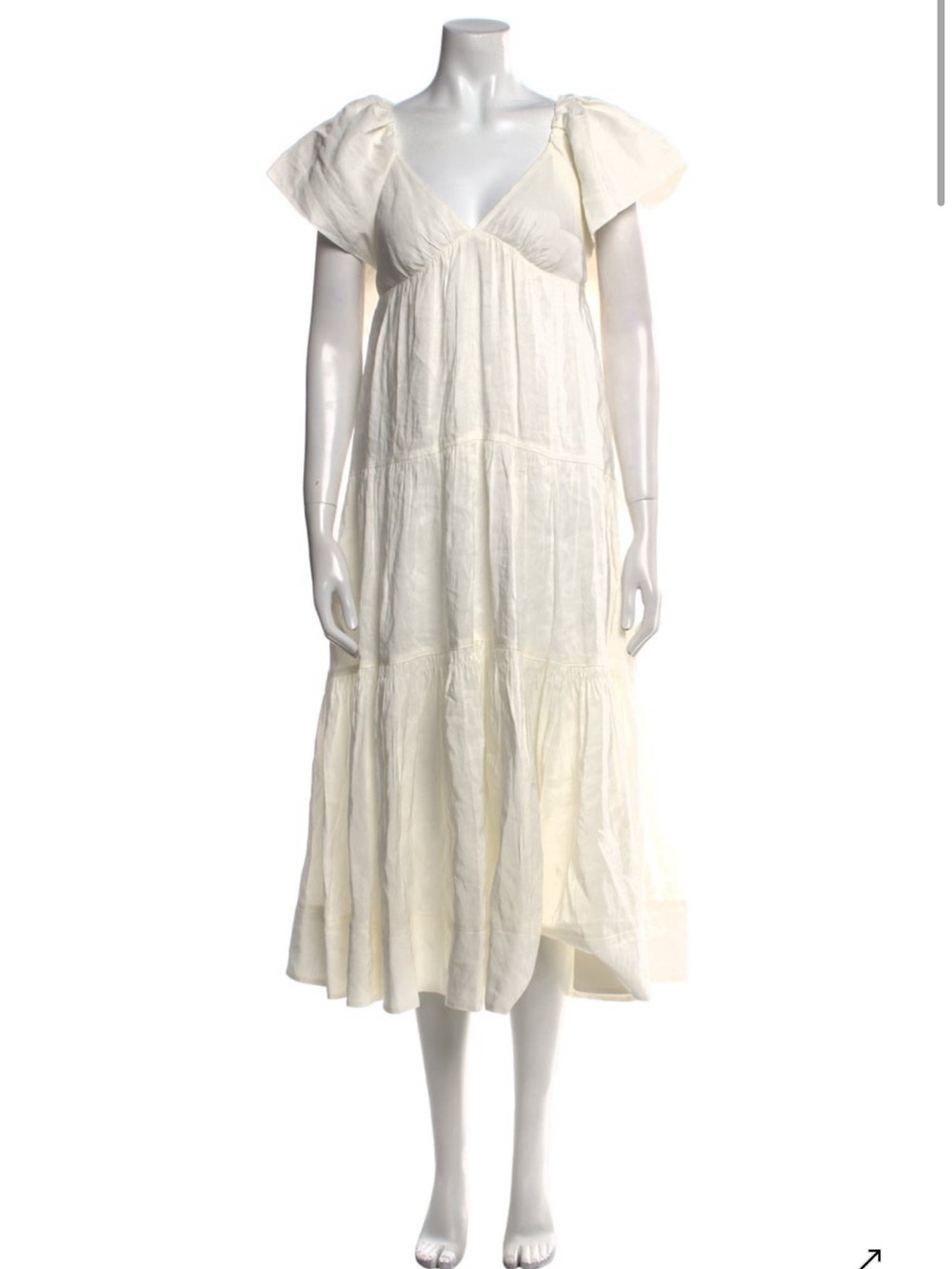 La Ligne Stella Maxi Dress - Cream - Picture 4 of 6